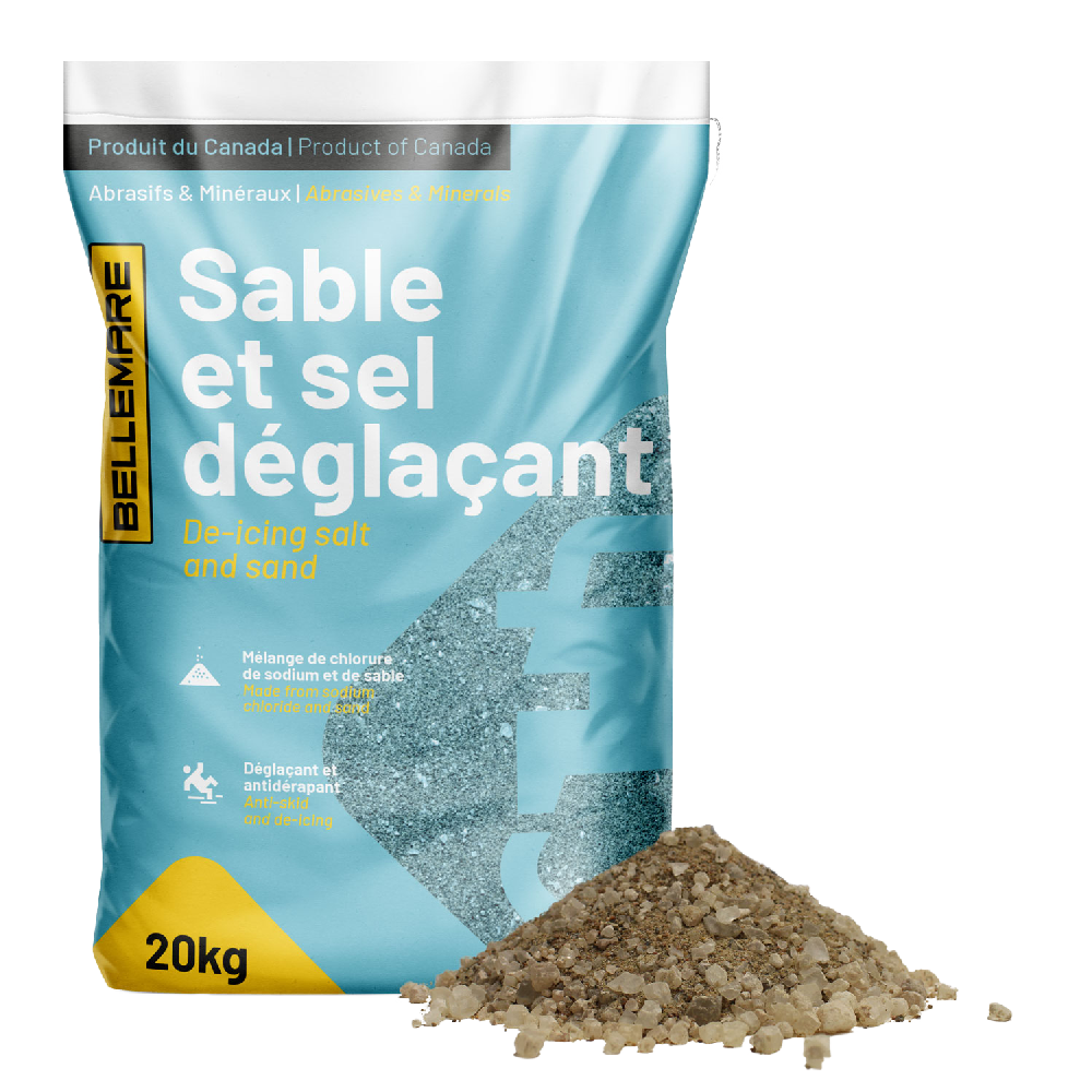 Sable et sel déglaçant