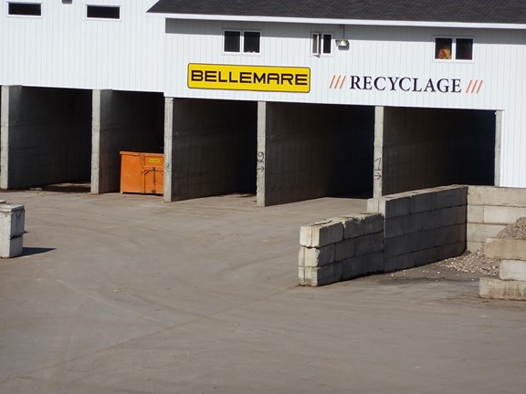 Centre de Tri Bellemare Environnement Recyclage